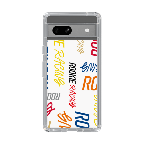 スリムプロテクションケース［ ルーキーレーシング - カラフルロゴ - ホワイト ］