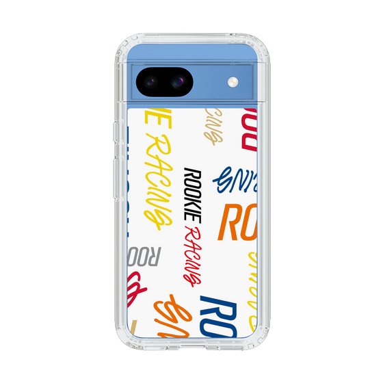 スリムプロテクションケース［ ルーキーレーシング - カラフルロゴ - ホワイト ］