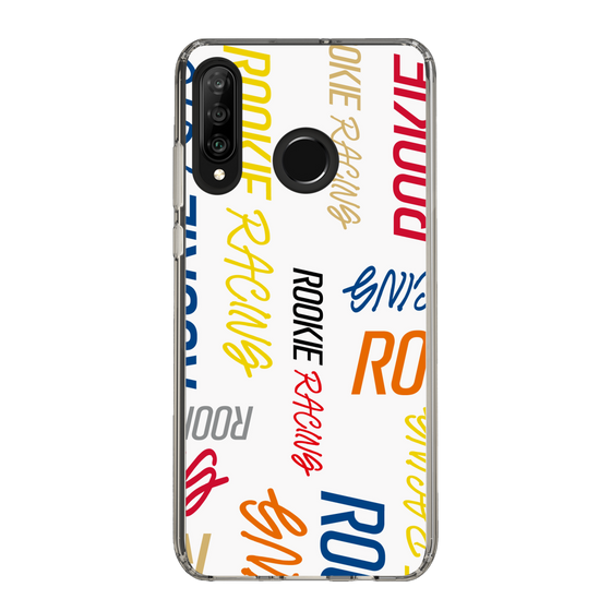 スリムプロテクションケース［ ルーキーレーシング - カラフルロゴ - ホワイト ］