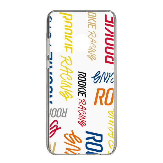 スリムプロテクションケース［ ルーキーレーシング - カラフルロゴ - ホワイト ］