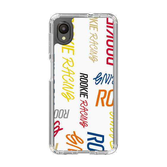 スリムプロテクションケース［ ルーキーレーシング - カラフルロゴ - ホワイト ］