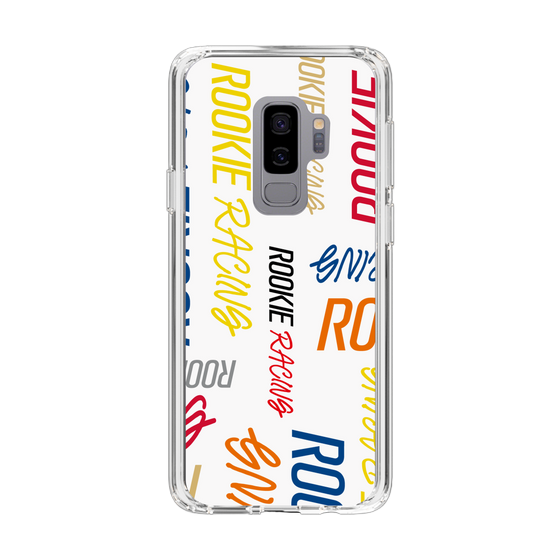 スリムプロテクションケース［ ルーキーレーシング - カラフルロゴ - ホワイト ］