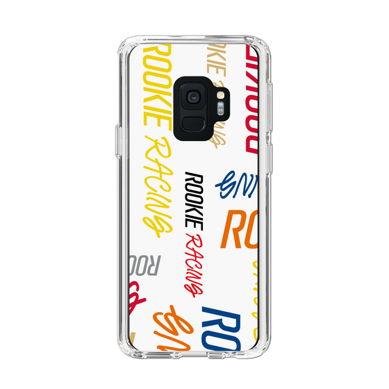 スリムプロテクションケース［ ルーキーレーシング - カラフルロゴ - ホワイト ］