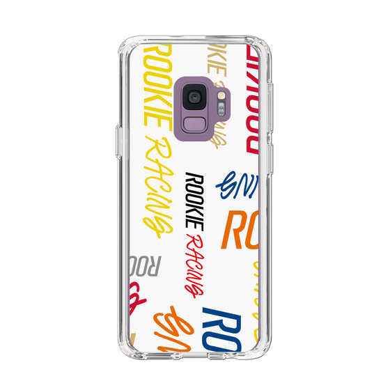 スリムプロテクションケース［ ルーキーレーシング - カラフルロゴ - ホワイト ］