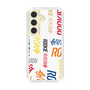 スリムプロテクションケース［ ルーキーレーシング - カラフルロゴ - ホワイト ］