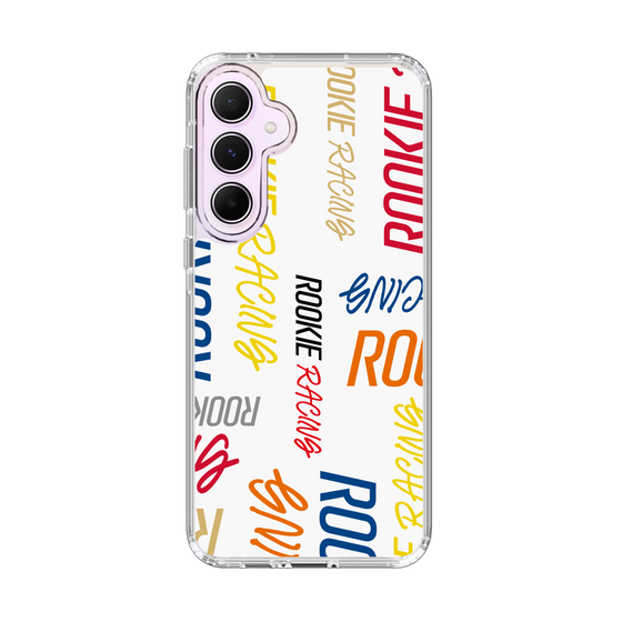 スリムプロテクションケース［ ルーキーレーシング - カラフルロゴ - ホワイト ］