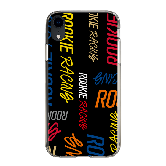 スリムプロテクションケース［ ルーキーレーシング - カラフルロゴ - ブラック ］