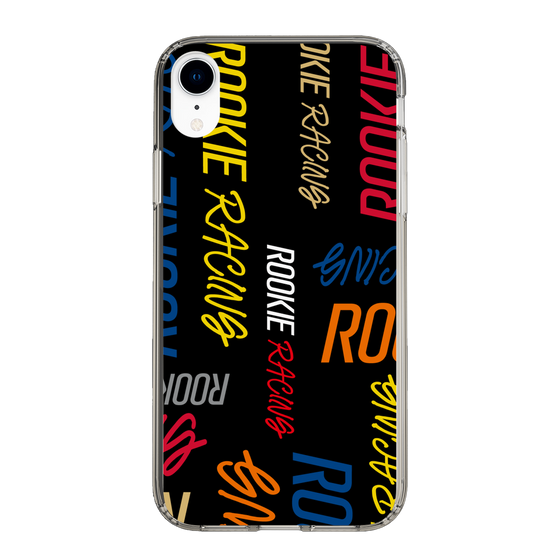 スリムプロテクションケース［ ルーキーレーシング - カラフルロゴ - ブラック ］