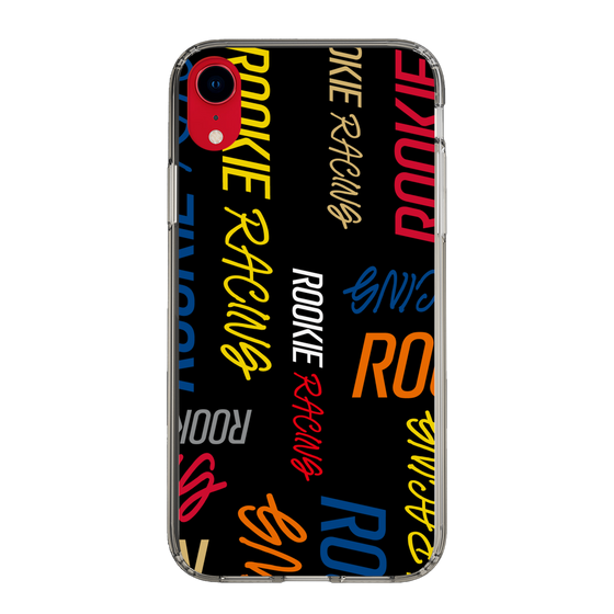 スリムプロテクションケース［ ルーキーレーシング - カラフルロゴ - ブラック ］