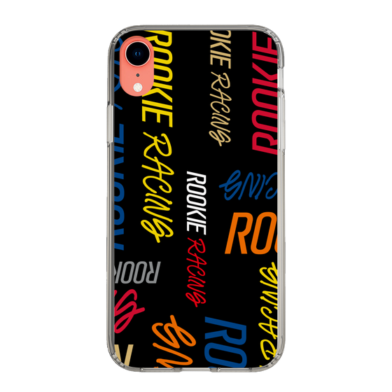 スリムプロテクションケース［ ルーキーレーシング - カラフルロゴ - ブラック ］