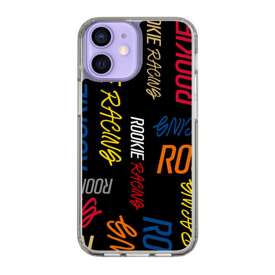 スリムプロテクションケース［ ルーキーレーシング - カラフルロゴ - ブラック ］