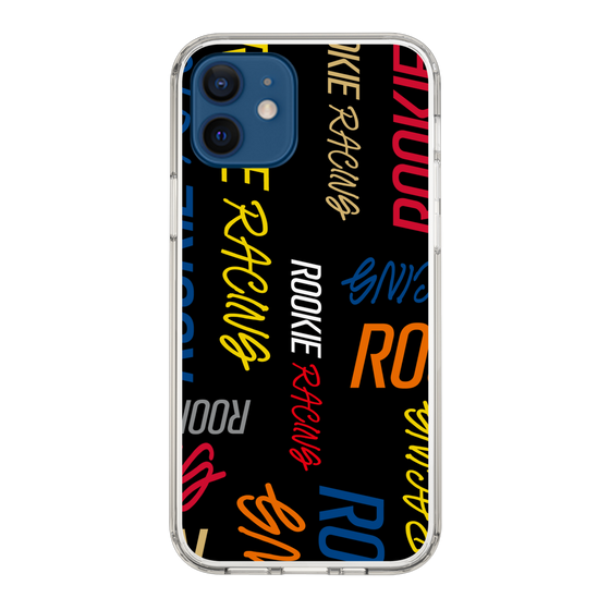 スリムプロテクションケース［ ルーキーレーシング - カラフルロゴ - ブラック ］