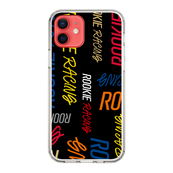 スリムプロテクションケース［ ルーキーレーシング - カラフルロゴ - ブラック ］