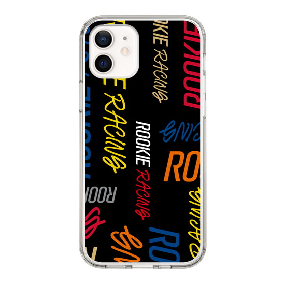 スリムプロテクションケース［ ルーキーレーシング - カラフルロゴ - ブラック ］