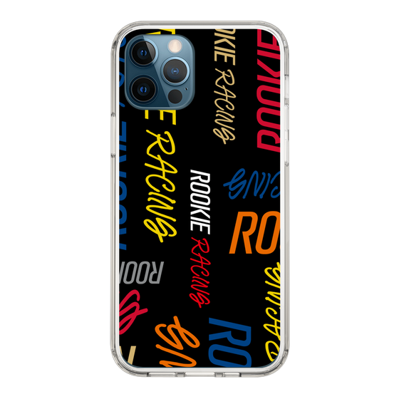 スリムプロテクションケース［ ルーキーレーシング - カラフルロゴ - ブラック ］