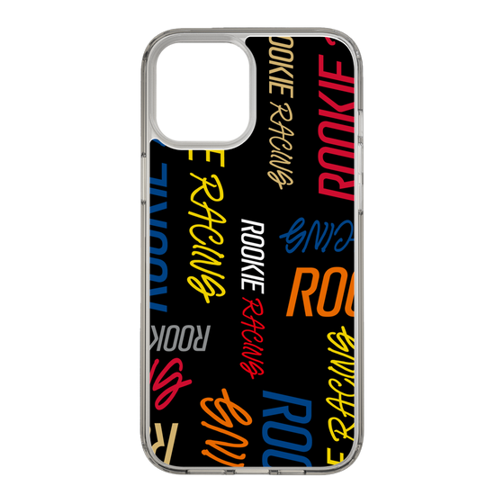 スリムプロテクションケース［ ルーキーレーシング - カラフルロゴ - ブラック ］