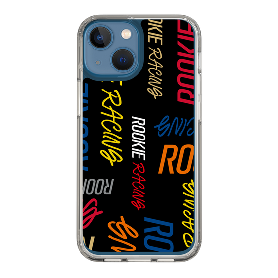 スリムプロテクションケース［ ルーキーレーシング - カラフルロゴ - ブラック ］