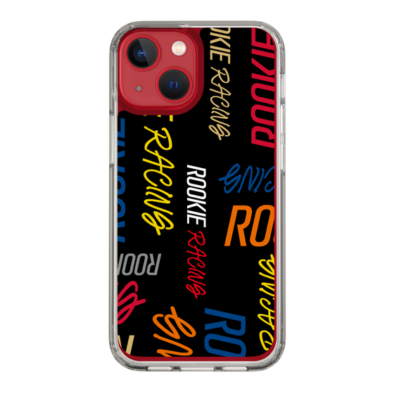 スリムプロテクションケース［ ルーキーレーシング - カラフルロゴ - ブラック ］