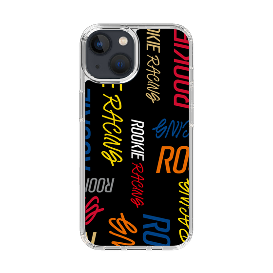 スリムプロテクションケース［ ルーキーレーシング - カラフルロゴ - ブラック ］