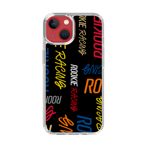 スリムプロテクションケース［ ルーキーレーシング - カラフルロゴ - ブラック ］