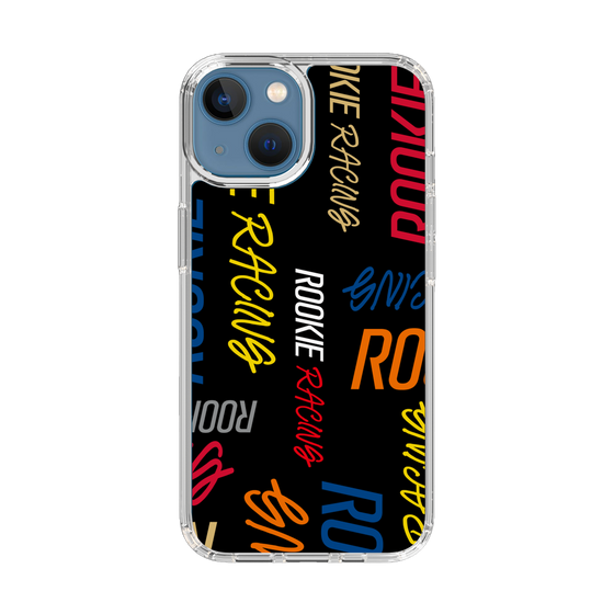 スリムプロテクションケース［ ルーキーレーシング - カラフルロゴ - ブラック ］