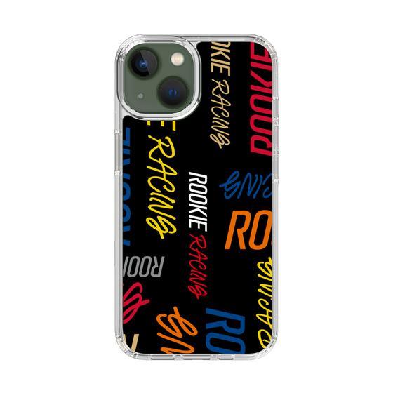 スリムプロテクションケース［ ルーキーレーシング - カラフルロゴ - ブラック ］