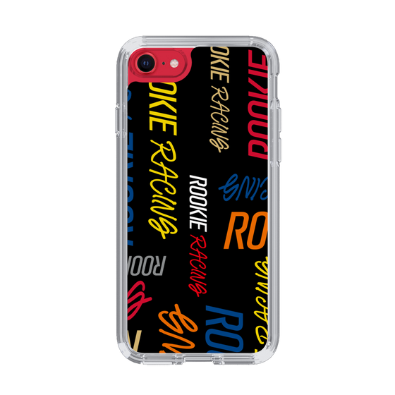 スリムプロテクションケース［ ルーキーレーシング - カラフルロゴ - ブラック ］