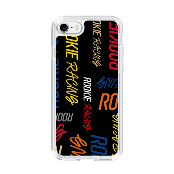 スリムプロテクションケース［ ルーキーレーシング - カラフルロゴ - ブラック ］