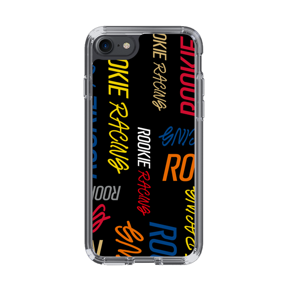 スリムプロテクションケース［ ルーキーレーシング - カラフルロゴ - ブラック ］