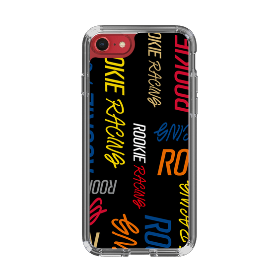 スリムプロテクションケース［ ルーキーレーシング - カラフルロゴ - ブラック ］