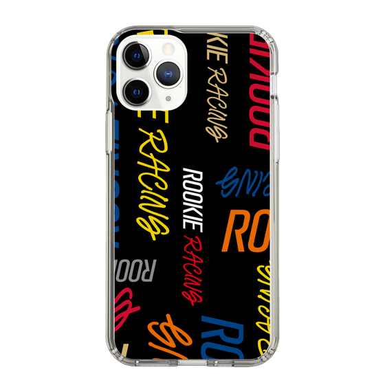 スリムプロテクションケース［ ルーキーレーシング - カラフルロゴ - ブラック ］