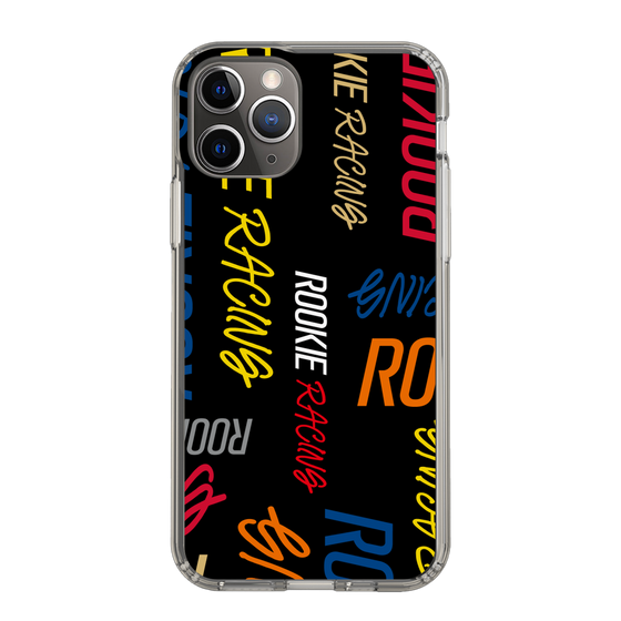 スリムプロテクションケース［ ルーキーレーシング - カラフルロゴ - ブラック ］