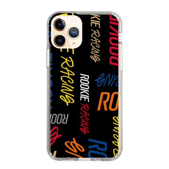 スリムプロテクションケース［ ルーキーレーシング - カラフルロゴ - ブラック ］