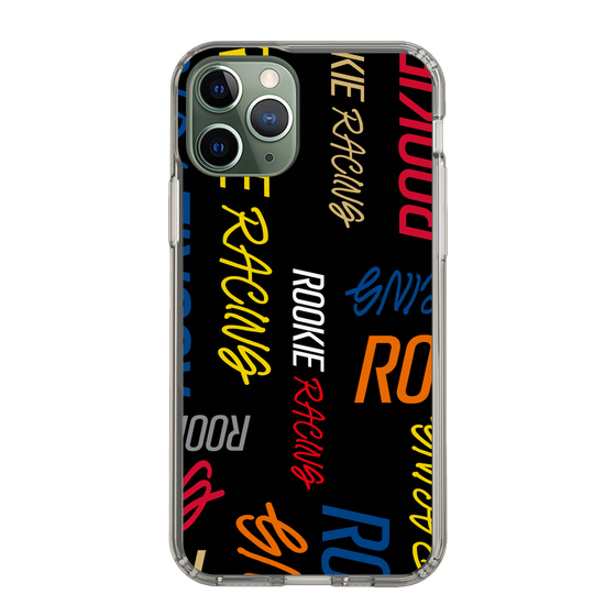 スリムプロテクションケース［ ルーキーレーシング - カラフルロゴ - ブラック ］