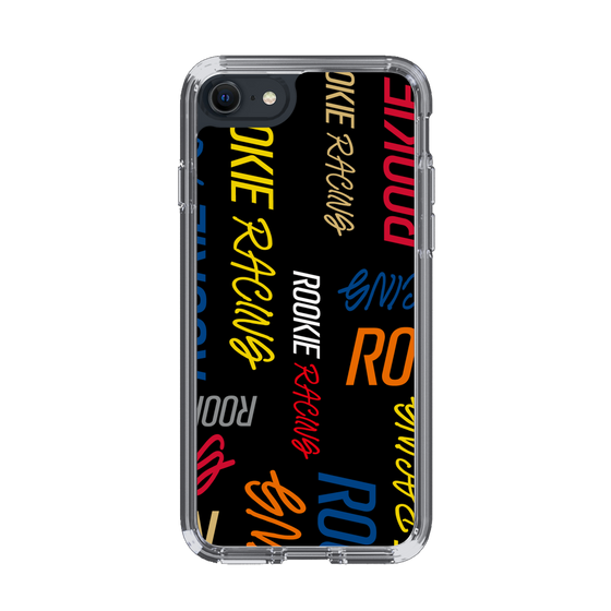 スリムプロテクションケース［ ルーキーレーシング - カラフルロゴ - ブラック ］