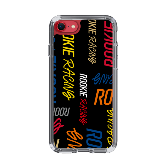 スリムプロテクションケース［ ルーキーレーシング - カラフルロゴ - ブラック ］