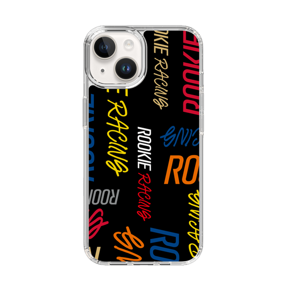 スリムプロテクションケース［ ルーキーレーシング - カラフルロゴ - ブラック ］