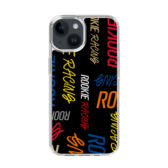 スリムプロテクションケース［ ルーキーレーシング - カラフルロゴ - ブラック ］