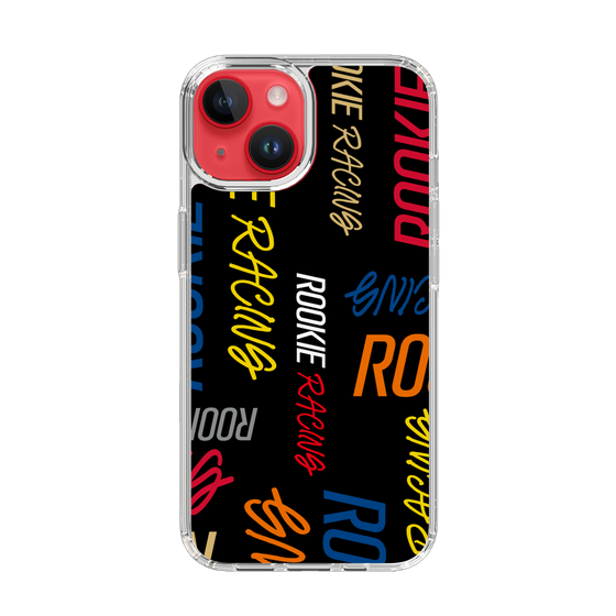 スリムプロテクションケース［ ルーキーレーシング - カラフルロゴ - ブラック ］