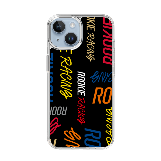 スリムプロテクションケース［ ルーキーレーシング - カラフルロゴ - ブラック ］