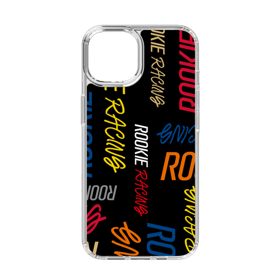 スリムプロテクションケース［ ルーキーレーシング - カラフルロゴ - ブラック ］