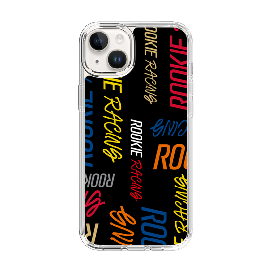 スリムプロテクションケース［ ルーキーレーシング - カラフルロゴ - ブラック ］