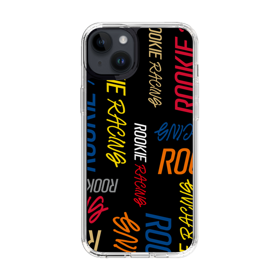 スリムプロテクションケース［ ルーキーレーシング - カラフルロゴ - ブラック ］