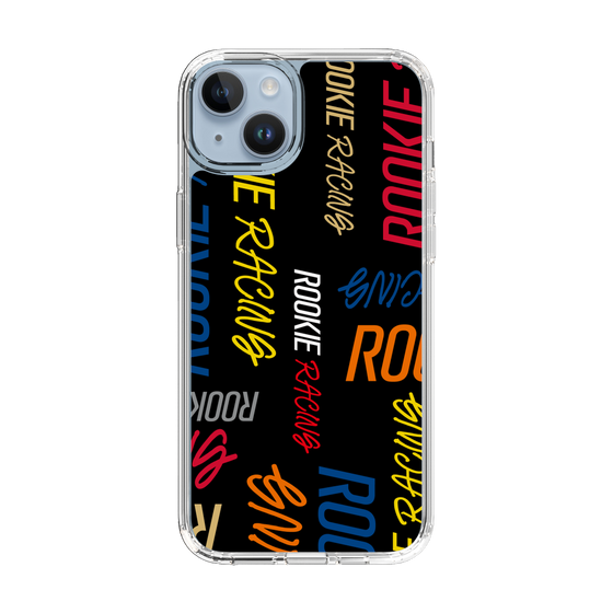 スリムプロテクションケース［ ルーキーレーシング - カラフルロゴ - ブラック ］