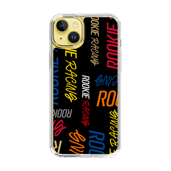 スリムプロテクションケース［ ルーキーレーシング - カラフルロゴ - ブラック ］