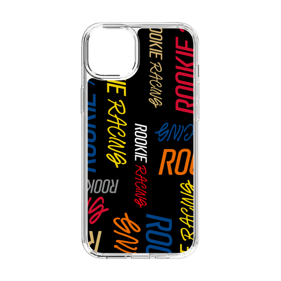 スリムプロテクションケース［ ルーキーレーシング - カラフルロゴ - ブラック ］