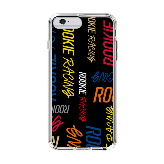 スリムプロテクションケース［ ルーキーレーシング - カラフルロゴ - ブラック ］