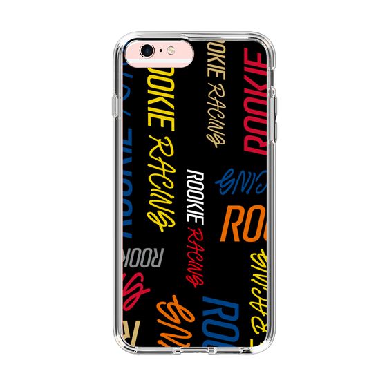 スリムプロテクションケース［ ルーキーレーシング - カラフルロゴ - ブラック ］