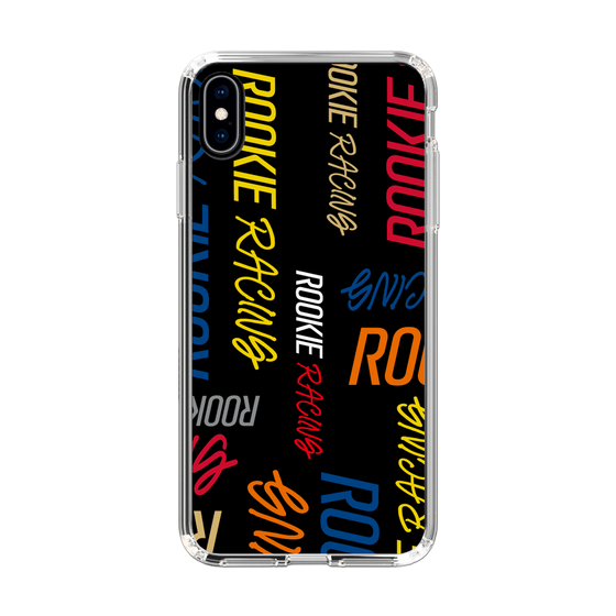 スリムプロテクションケース［ ルーキーレーシング - カラフルロゴ - ブラック ］