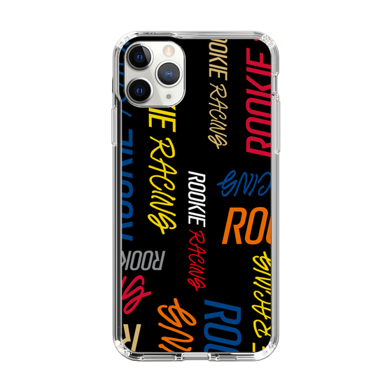 スリムプロテクションケース［ ルーキーレーシング - カラフルロゴ - ブラック ］